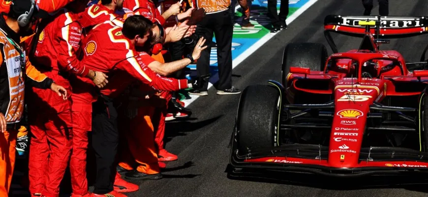 F1: Sainz vence o GP da Austrália e interrompe sequência da Red Bull