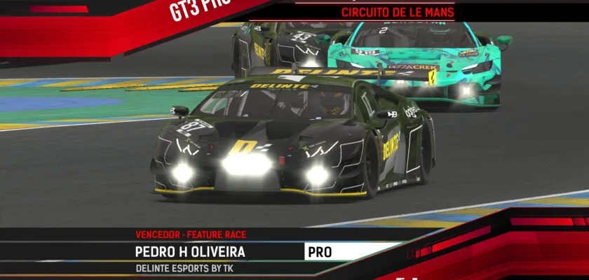 Realdrive GT3 Pro: Pedro Oliveira e Luiz Felipe Tavares vencem em Le Mans